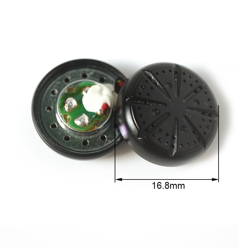 Entry-level DIY Headphone Unit 15.4mm Flat Earbud Speaker Heavy Bass Unit Universal for MX500 Shell
