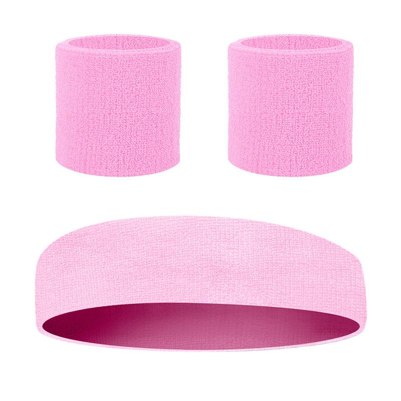 Sweat-absorbing sports headband, anti-sweat headband, yoga fitness running towel headband, basketball badminton unisex
