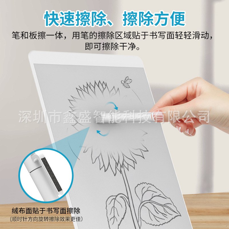 8.5-inch New Nano Capsule Magnetic Whiteboard Dust-Free, Ink-Free, No Consumables, No Electricity, Reusable Writing, Local Erasable