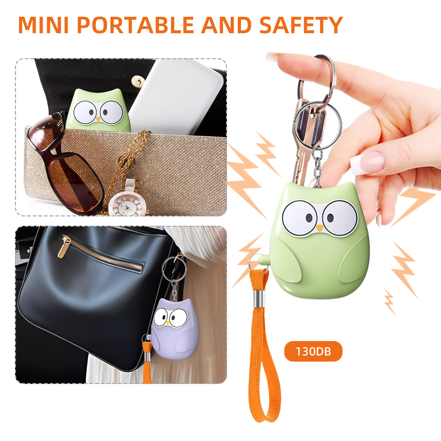 Anti-wolf Self-defense Alarm Women Self-defense Caller Portable Scream Caller New