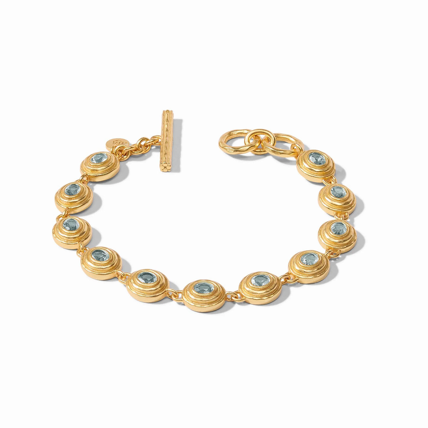 New oval gemstone bracelet