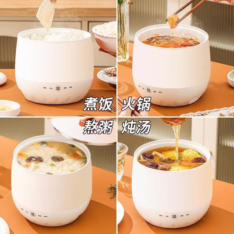 German Portable Mini Rice Cooker Household Smart Electric Stew Multifunctional Stew Soup Cook Rice Dormitory Rice Cooker