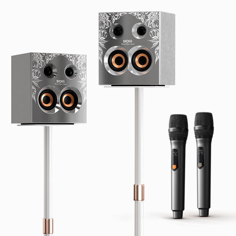 DOSS Leyan Third Generation K Song Version Panoramic Sound Combination Audio Home Theater HIFI Sound Quality Bluetooth Speaker Home