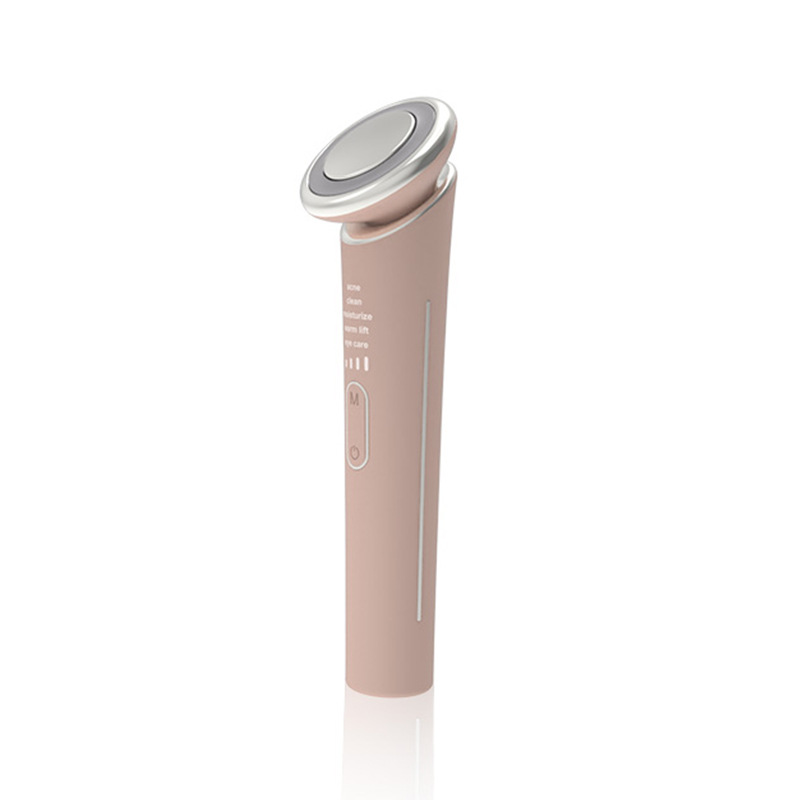 Red Blue Light EMS Microcurrent Heat Facial Beauty Device Eye Area Vibration Massage Cleansing Face Multifunctional导入仪