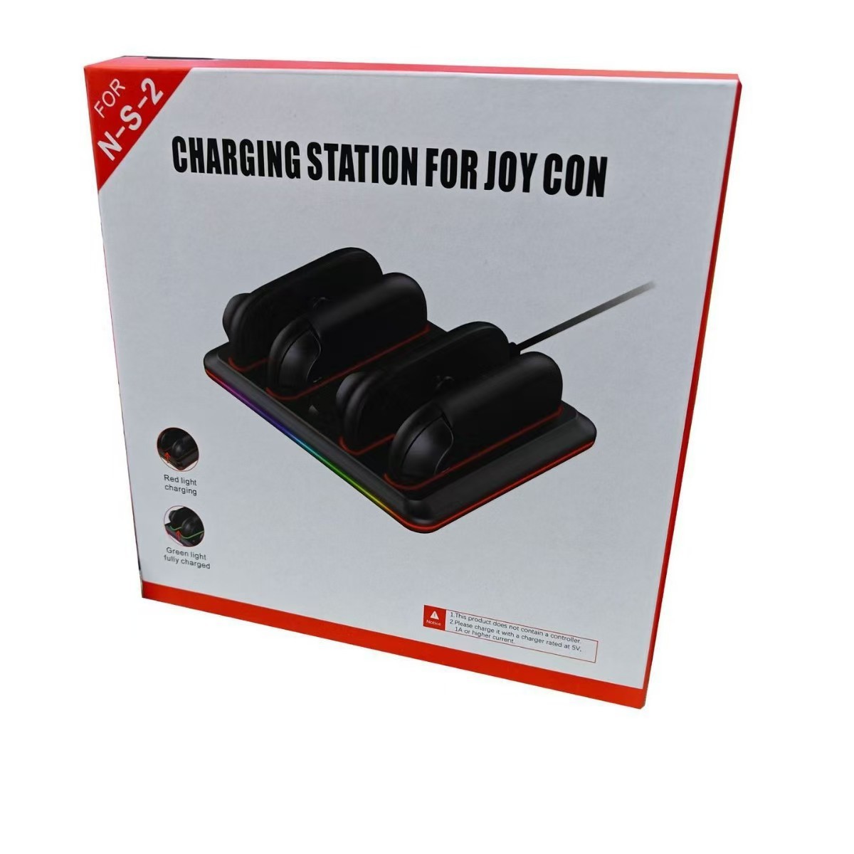 Suitable for Switch2 left and right handle charging dock switch2 charging dock with TNS-3160 multi-country adapter multi-country