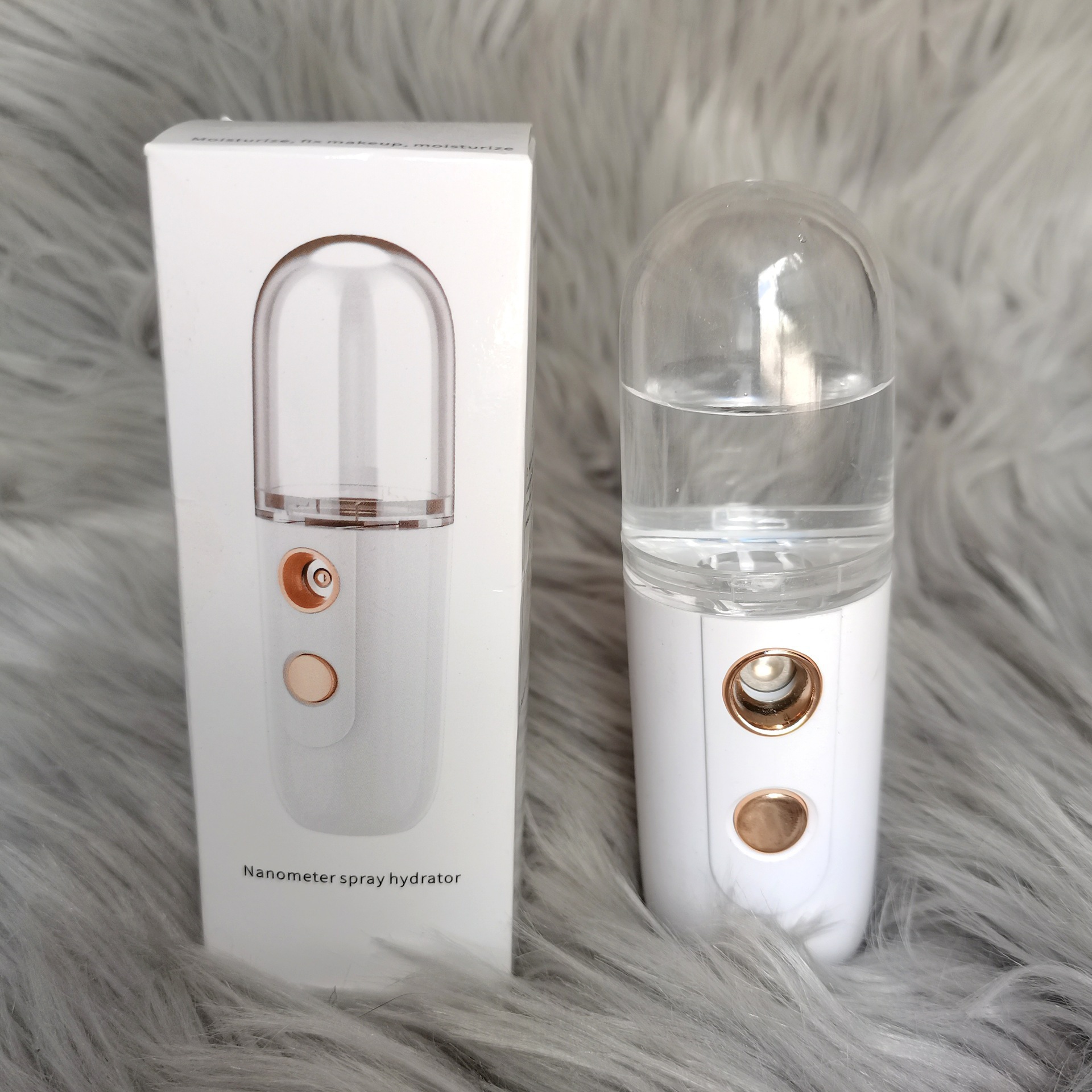 New Fine Molecule Hydrating Spray Device Facial Steamer Humidifier 30ML Large Water Tank Large Capacity