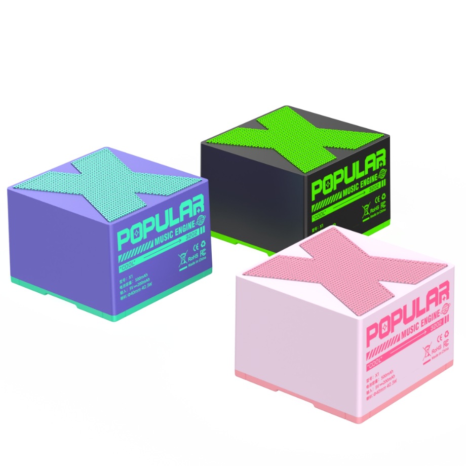 Beixisi X1 Bluetooth speaker outdoor portable high sound quality heavy bass portable subwoofer mini small speaker
