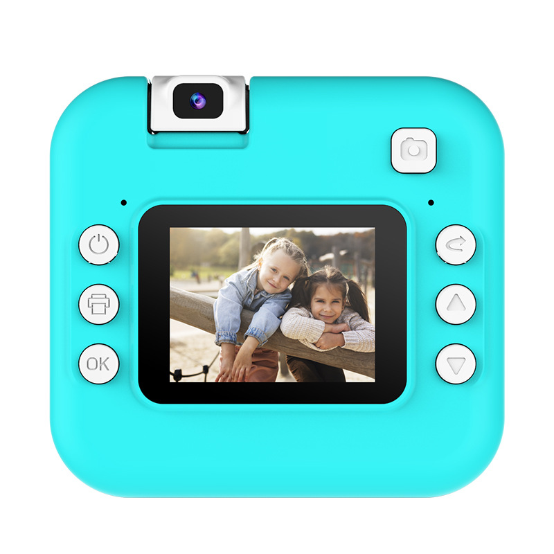 New Children's Instant Camera Can Take Photos and Print Digital Black and White Photos Toy Girl Birthday Gift