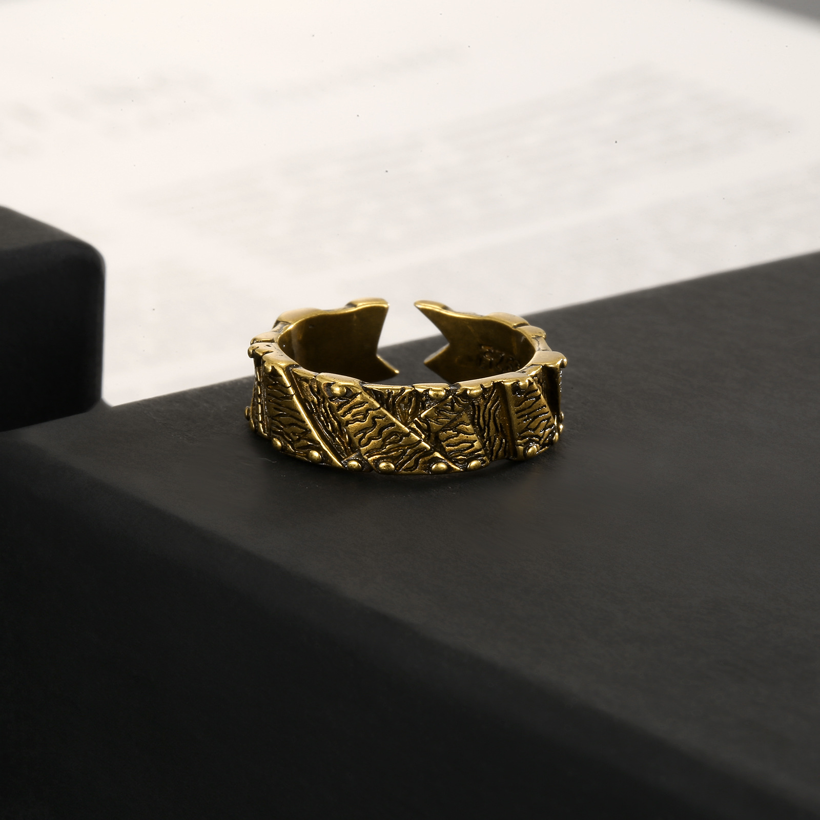 Wind Ring Heavy Men's Punk Ring Women's Index Finger Ring