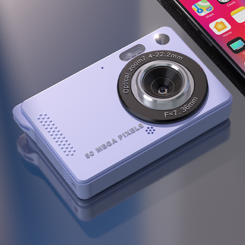 New HD Digital Camera CCD Student Campus Card Camera Photo and Video Travel Gift