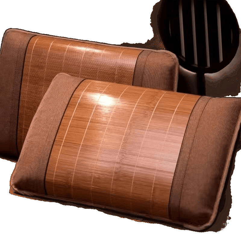 Summer ice silk pillowcase summer cool mat pillowcase adult summer cool mat rattan pillow core set single student pair