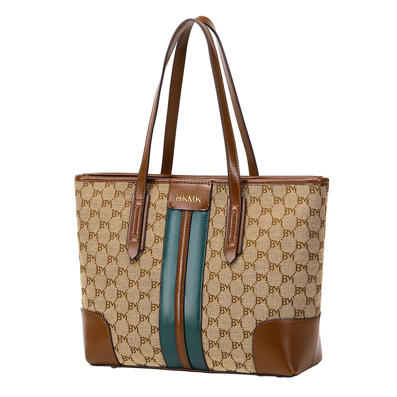 Tote bag women's 2026 new casual underarm bag women's bag lightweight handbag commuting large capacity single shoulder bag