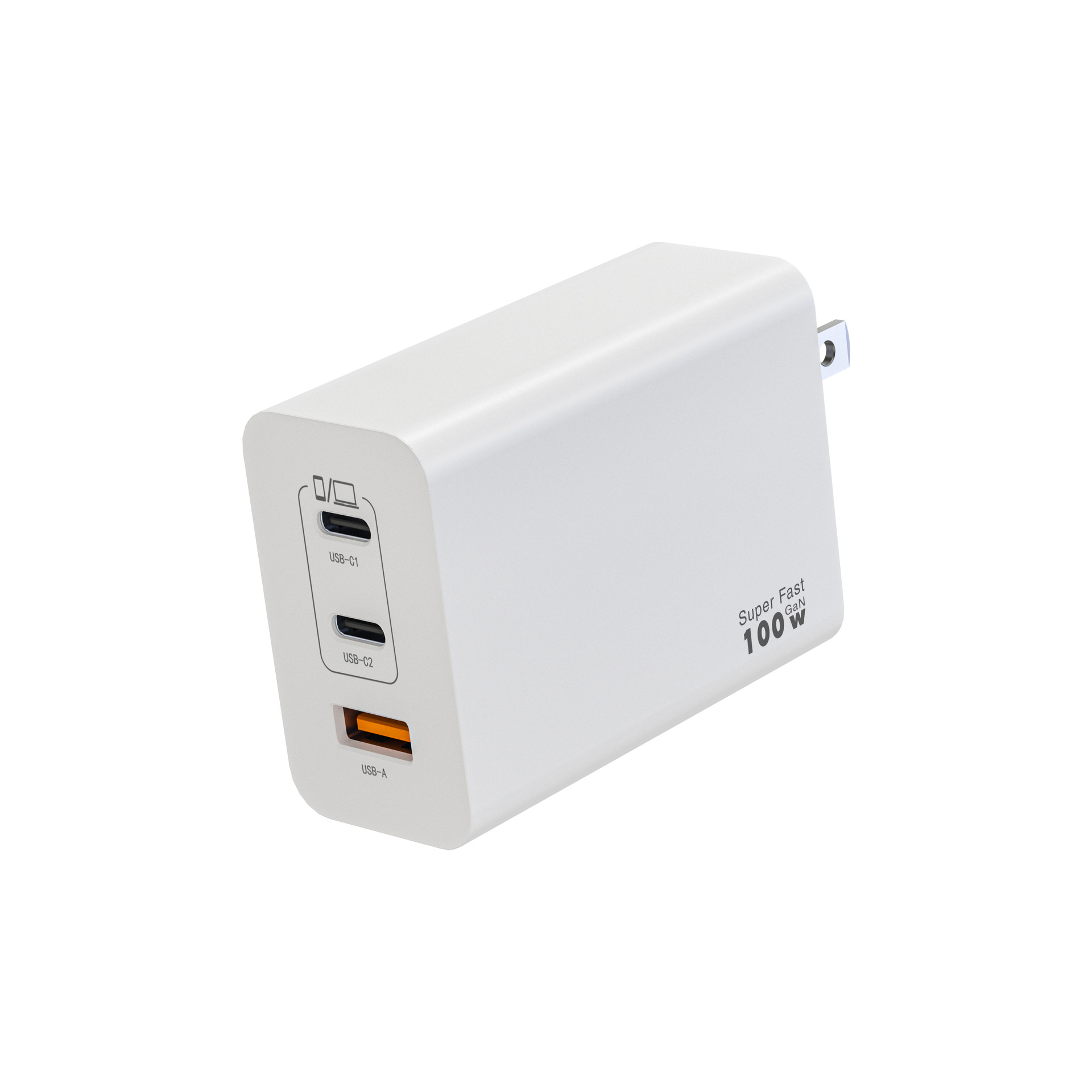 High power 100W EU standard GaN multi-port fast charging for Apple 16 charger Samsung phone Samsung laptop