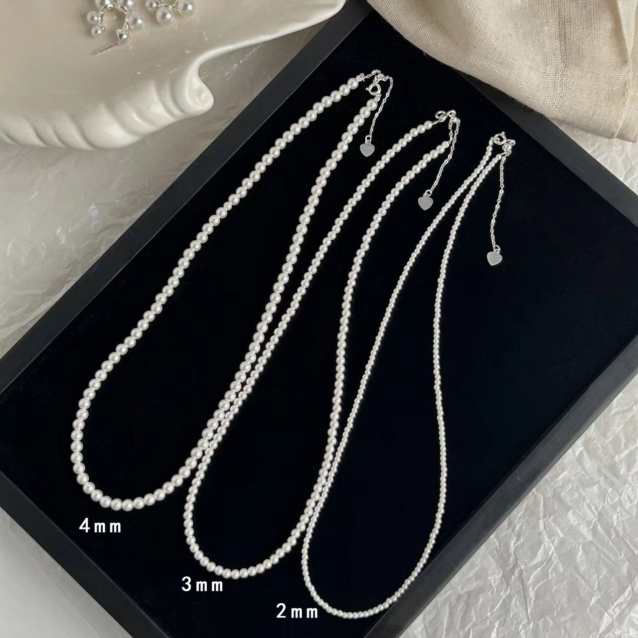 Qingdao giant fine Czech pearl necklace choker four-season accessories women's beads