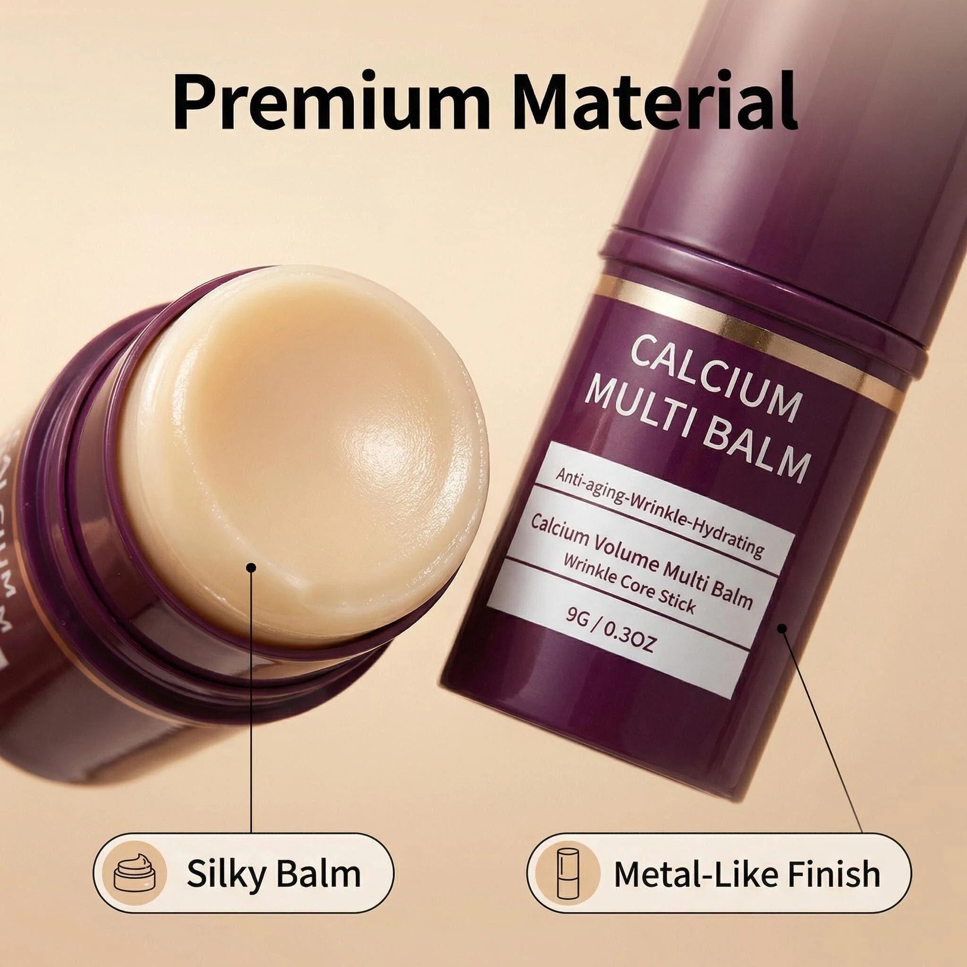 Balm Lip Balm Stick Collagen Moisturizing Stick Hydrate Skin Eye Neck Face