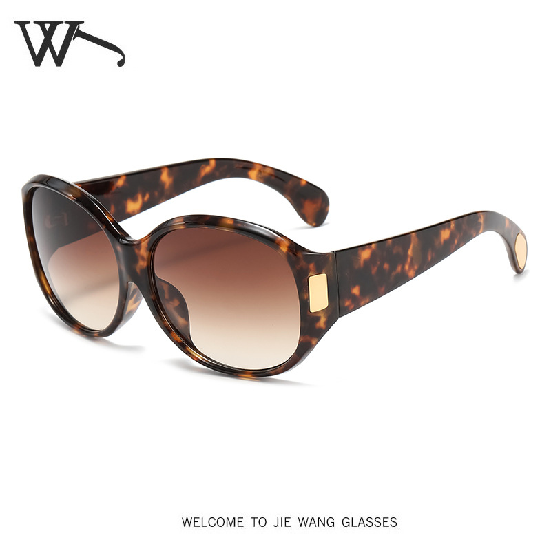 2026 New Color Sunglasses Large Frame Pose UV Protection Sunglasses