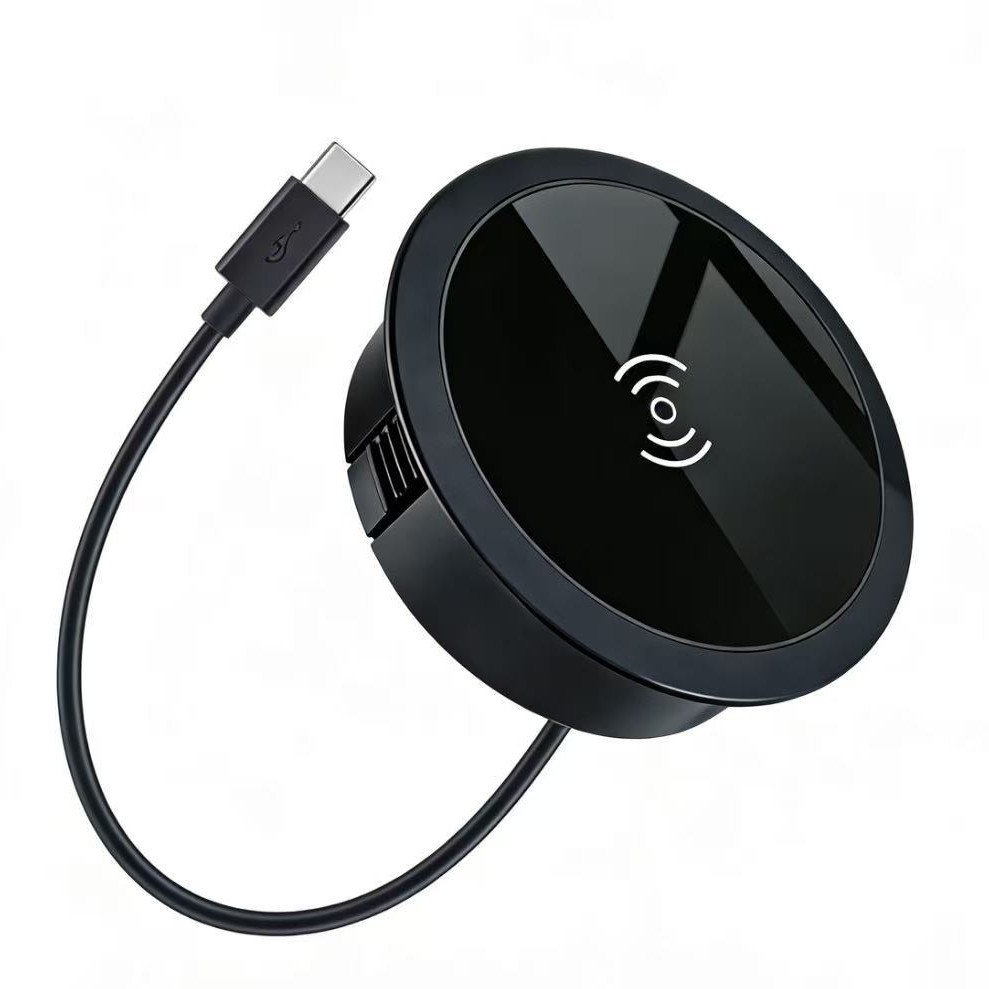 25W Magnetic Mobile Phone Wireless Charger Desktop Embedded Magnetic Wireless Charger for Apple Huawei Wholesale