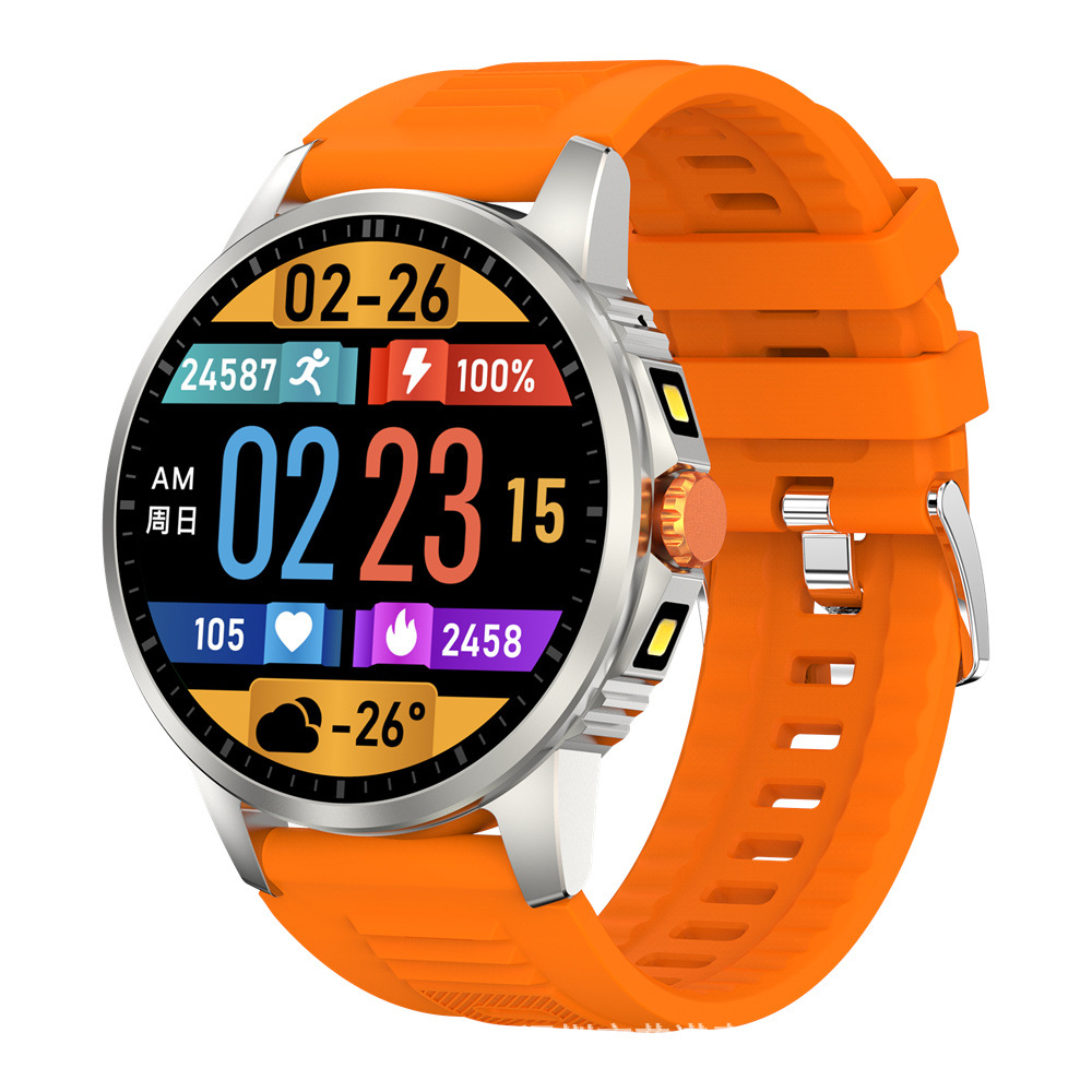 New V5 Smart Watch Dual Flashlight Bluetooth Call SmartWatch Outdoor Sports Watch V5