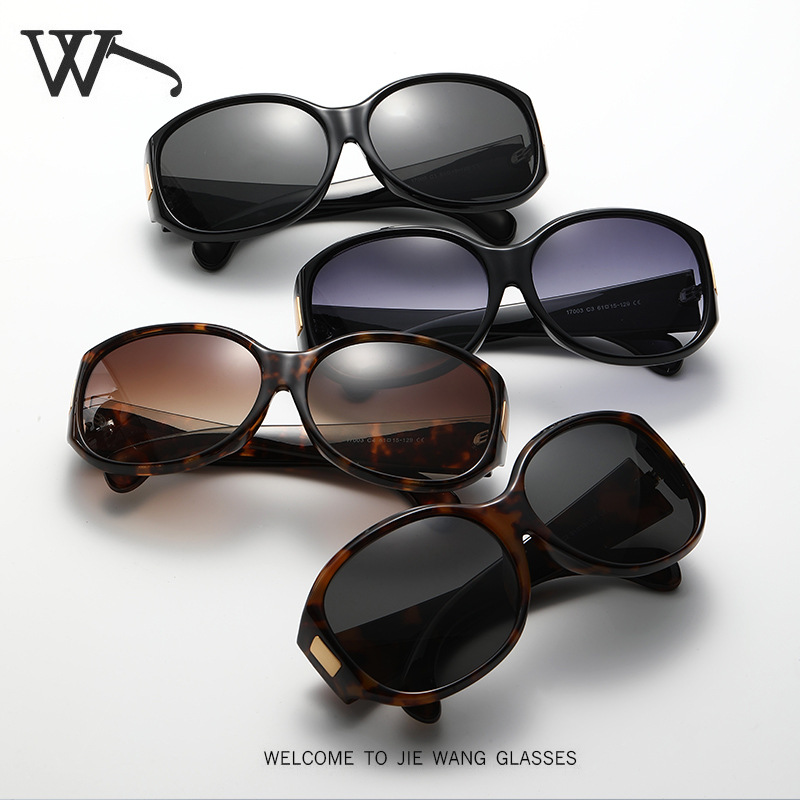 2026 New Color Sunglasses Large Frame Pose UV Protection Sunglasses