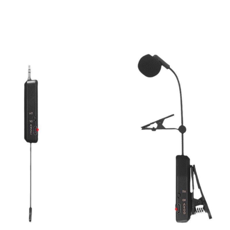 Saxophone Instrument Wireless Microphone Erhu Hulusi Flute Xiao Clip Pickup