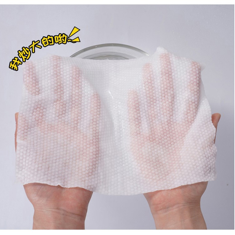 Ermo roll towel facial cotton soft cleansing towel 100 pieces disposable wipe face cleansing face wash towel