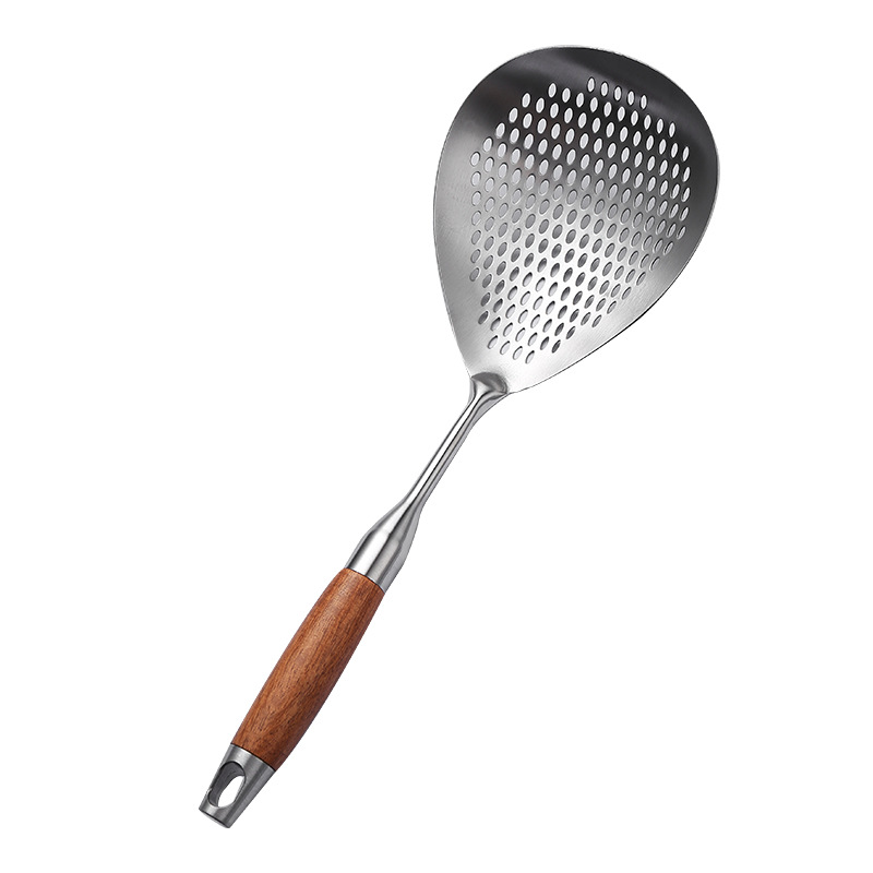 Stainless steel Sichuan pepper strainer household kitchen noodle strainer dumpling hot pot strainer draining frying strainer kitchen utensil