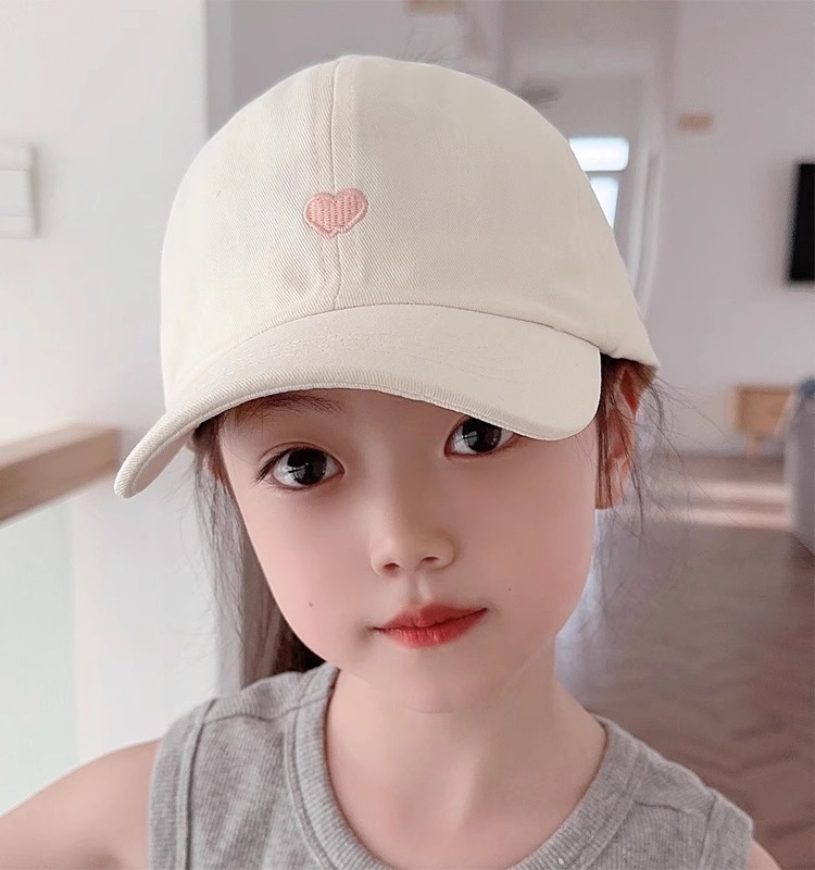 Children's Parent-Child Baseball Cap Summer Ponytail Girl Hollow Top Hat Baby Sun Hat Sunscreen Visor Cap