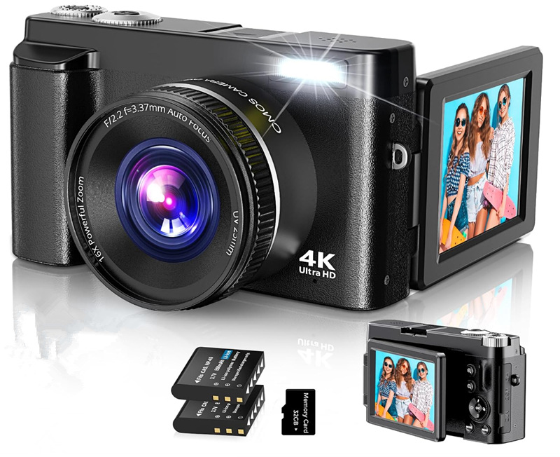 Exclusive HD digital camera outdoor shooting mirrorless camera home use student light weight high pixel