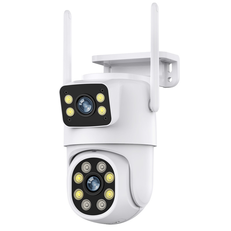 6MP Gun-Ball Xiongmai iCSee Camera HD Dual Lens Surveillance Camera Wireless WiFi Outdoor