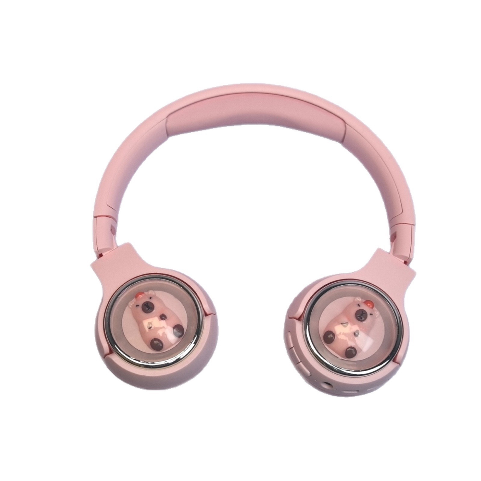 BT501 Space Capsule Cute Wireless Bluetooth Over-Ear Headphones Ultra-Long Battery Life with LED Light