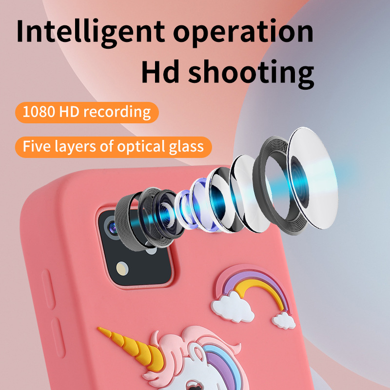 New children's phone touch camera HD photo video game music cartoon toy