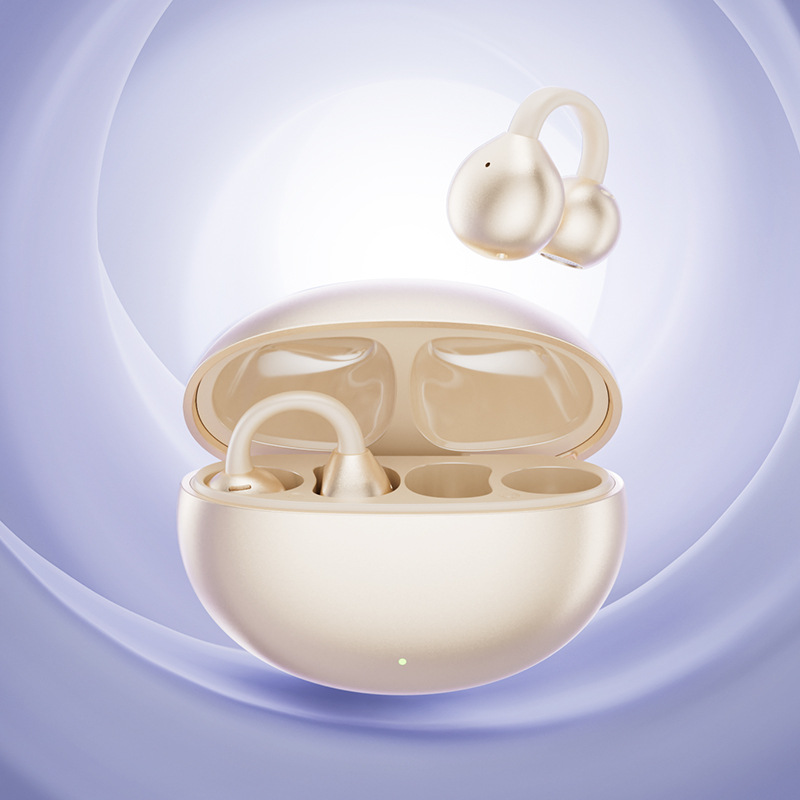 M91 Ear Clip Bluetooth Earphone Ultra Long Battery Life TWS Wireless Pair AI Translation Bluetooth Earphone