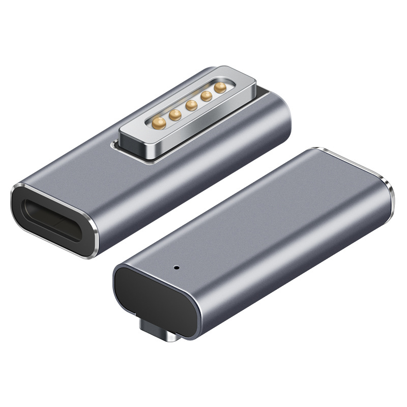 Type-C to MagSafe 2 fast charging data cable magnetic L/T head for Apple MacBook Air
