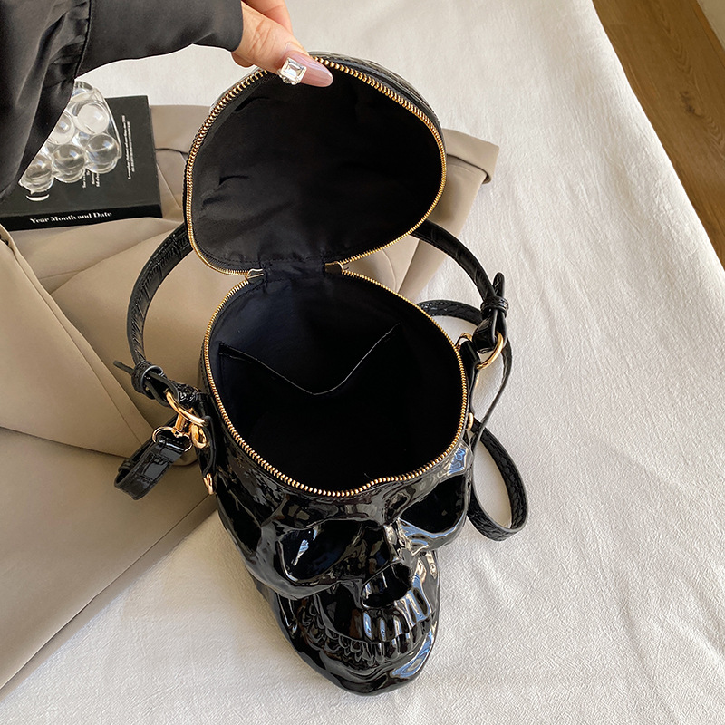 Bag for Women New Halloween Skull Bag Funny Handheld Shoulder Crossbody Bag