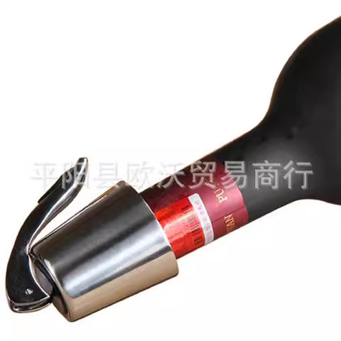 Thickened material stainless steel red wine stopper wine bottle stopper fresh-keeping red wine stopper metal bottle stopper