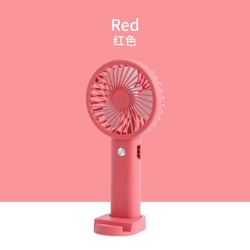 Pin Early Summer New Product Desktop Mini Handheld Portable Three Gears USB Charging Electric Small Fan Gift