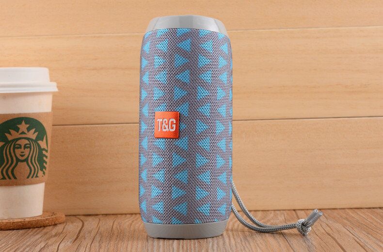 TG117 fabric Bluetooth speaker portable outdoor plug-in card subwoofer small audio home wireless speaker