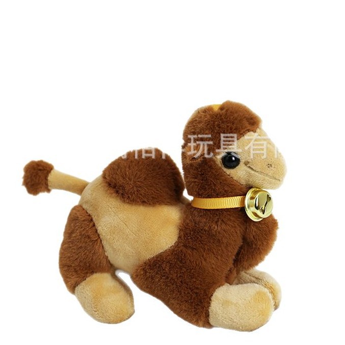 Cute Dunhuang desert small camel plush toy doll bag charm doll toy gift keychain pendant