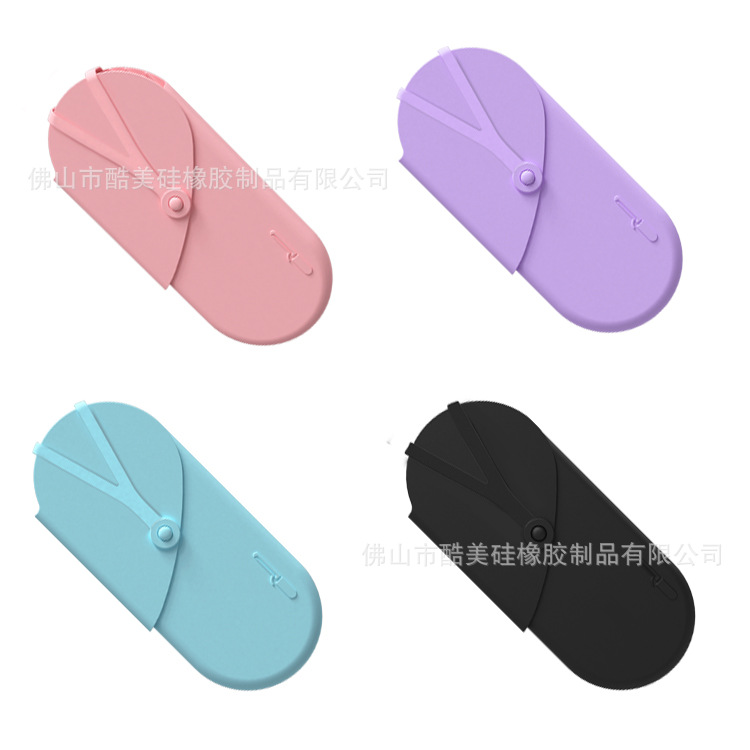 卷发棒硅胶隔热收纳袋一个（下单备注颜色）