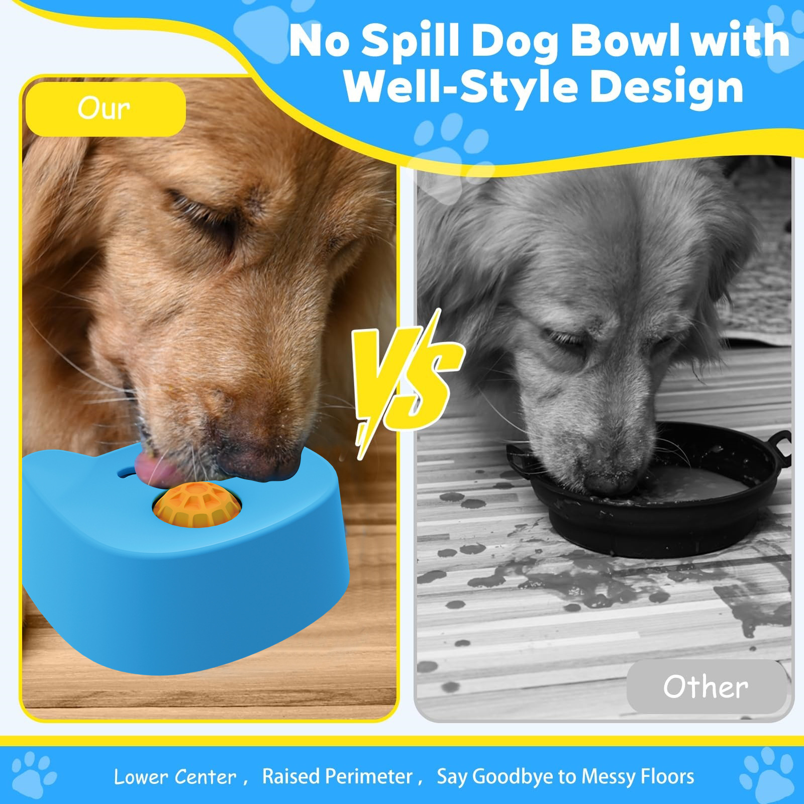 New Dog Liquid Lick Bowl Slow Feeder Dog Bowl Non-Slip Spherical Liquid Treat Bowl
