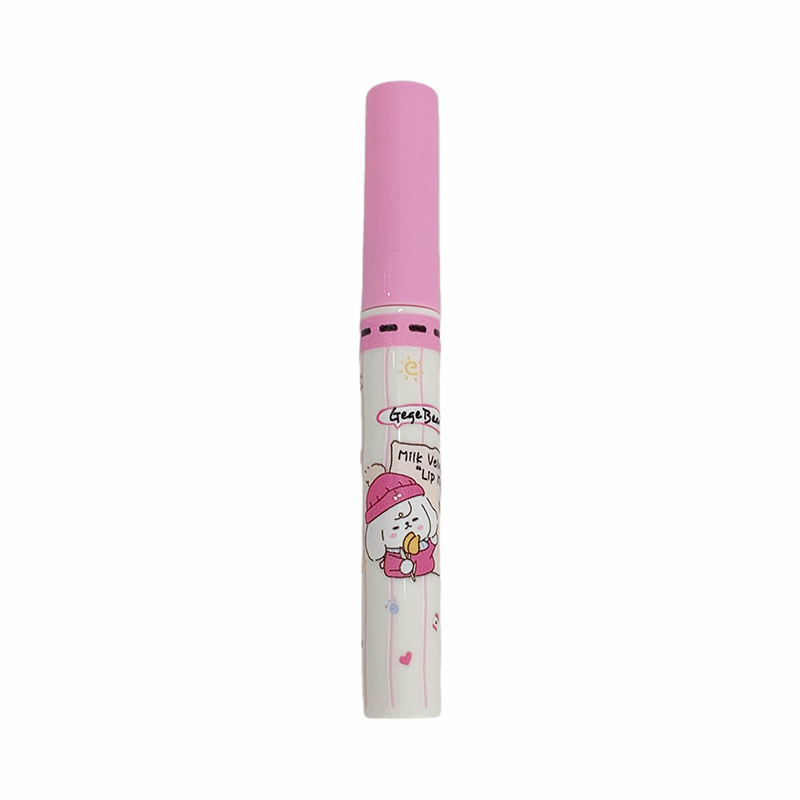 Gege Bear Sweet Milk Velvet Lip Mud Set Velvet Matte Non-Stick Cup Makeup Cosmetics