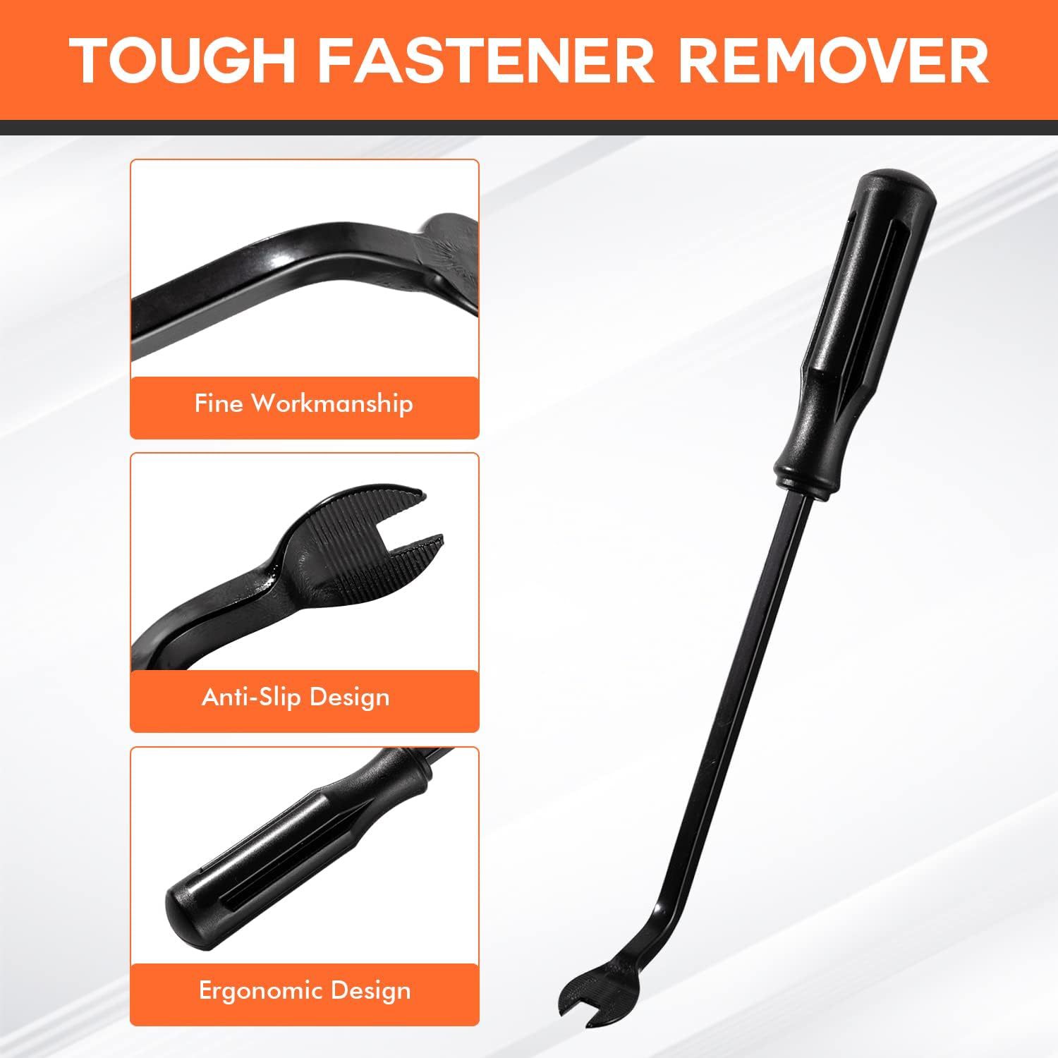 Car Clip Screwdriver Glue Clip Screwdriver Door Panel Removal Tool Pry Bar Modification Pry Bar 6-Inch Sheep Horn Nail Puller