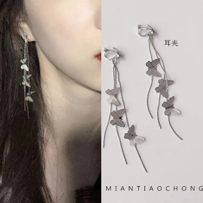 Sweet Cool Super Sparkle No Ear Hole Ear Cuff for Women New Exquisite Ear Accessories