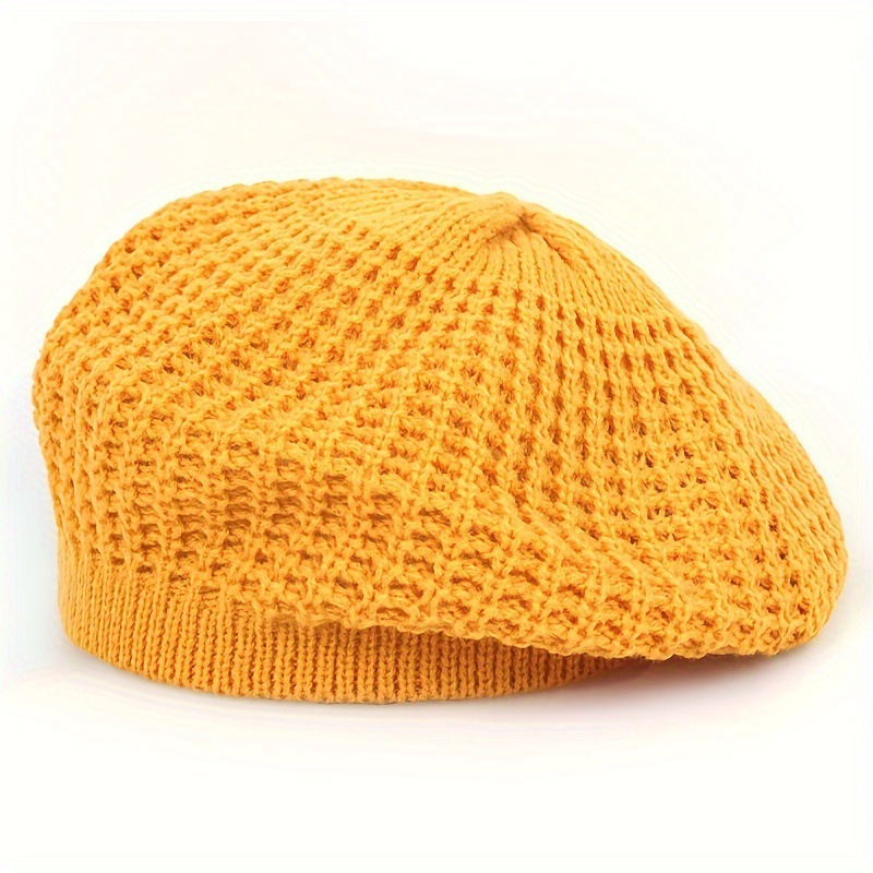 Women's Winter Knit Stacked Hat Winter Hat Red New Gray