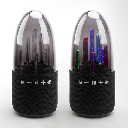 S538 City Light Bluetooth Audio Colorful Atmosphere Light Home Plug-in Card Audio Wireless