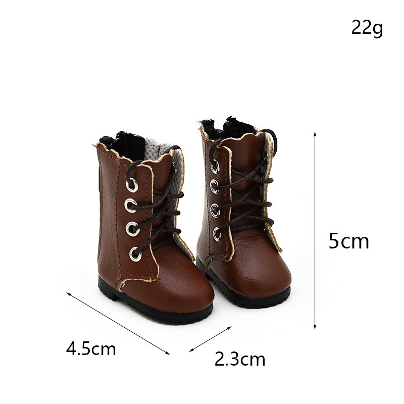 Uniform Doll Shoes 6-Point BJD 30cm Jointed Doll Boots Knight Female Boots Barbie Doll Clothes Accessories