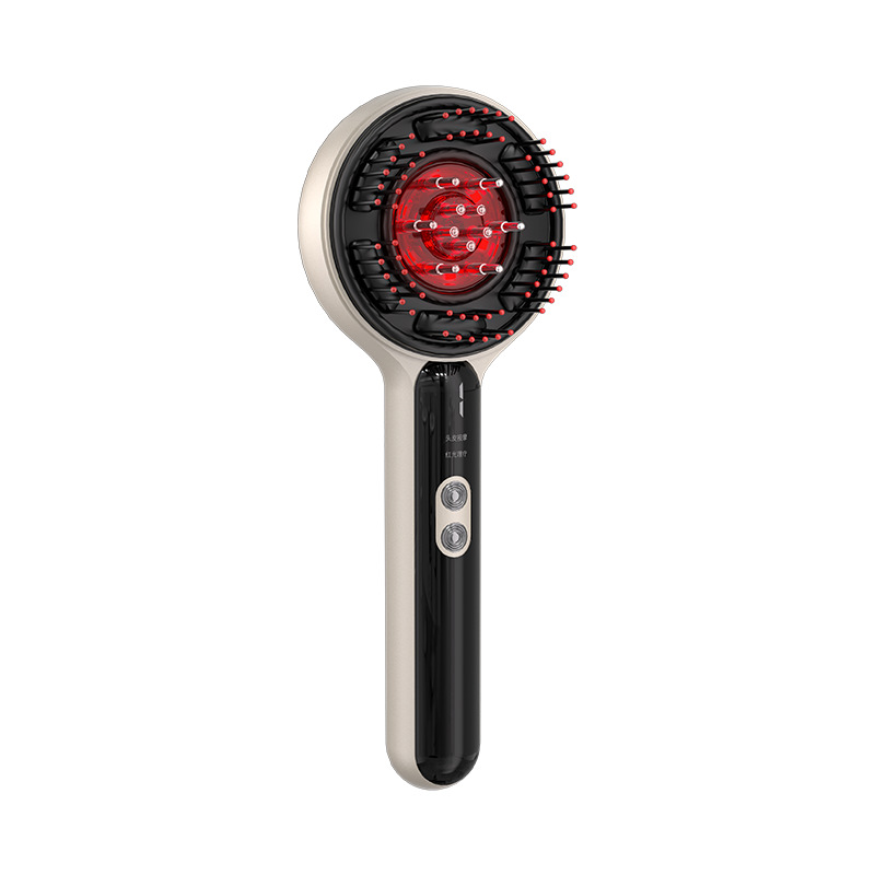 Smart Head Massager Electric Massage Comb Scratch Scalp Massage Instrument Head Hair Applicator Red Light Conduction Comb