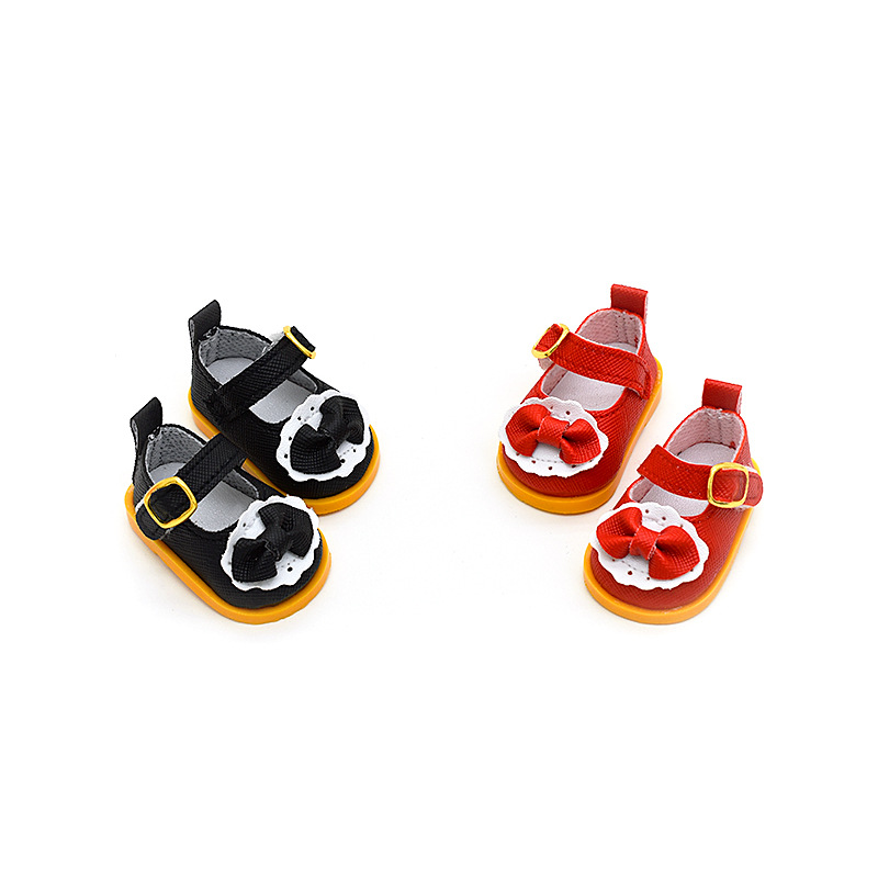 20cm Cotton Doll Shoes Star Doll Leather Shoes Doll Clothes Changing Accessories No Attribute Butterfly Princess Shoes