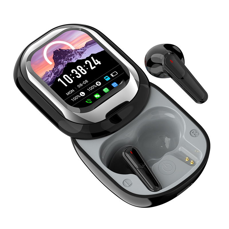 2026 New SE-ONE AI Bluetooth Translation Earbuds Slide Cover One-Key Translation Low Power Consumption Screen Display Long Battery Life Exclusive Supply