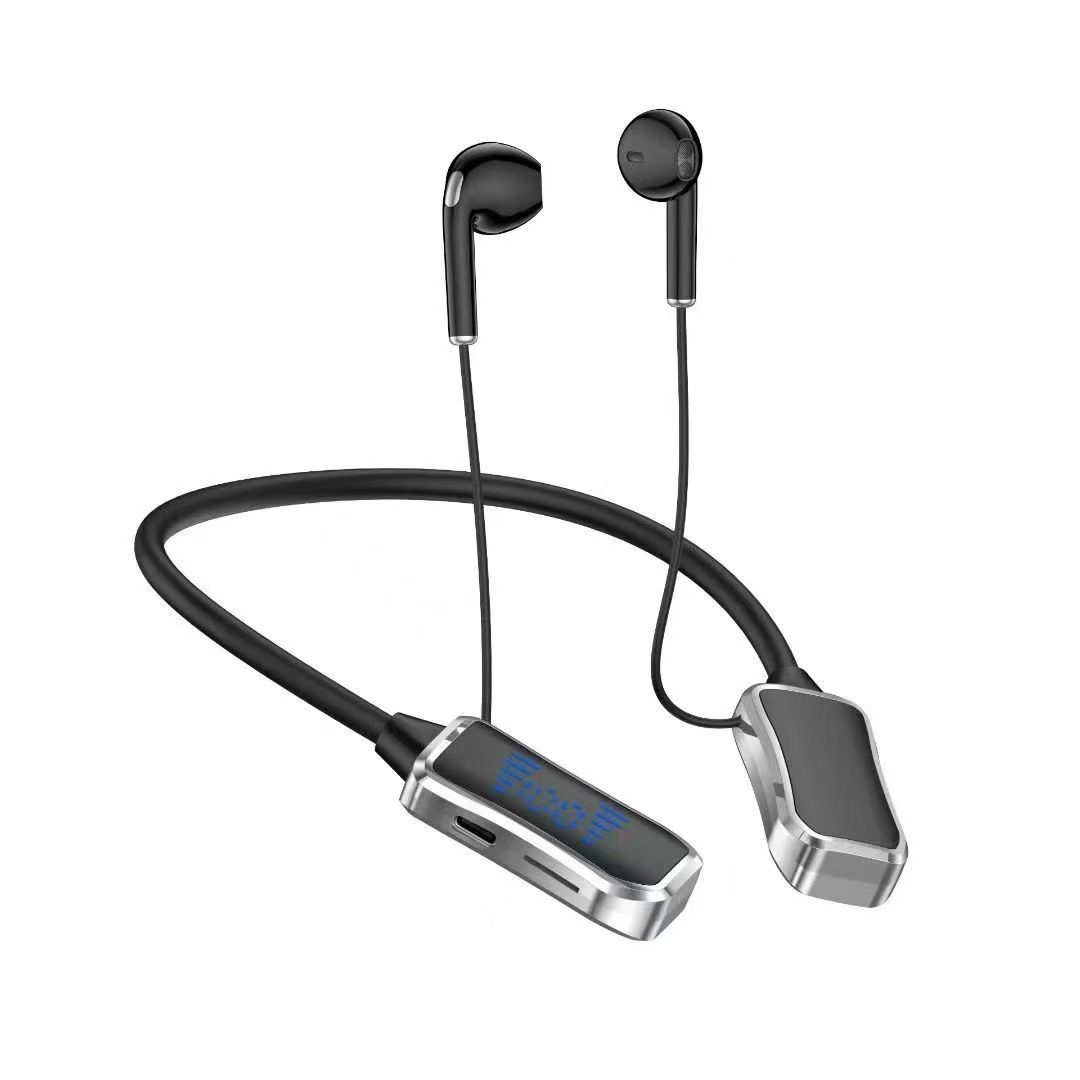 New Bluetooth earphones, neckband sports earphones, universal for phones, stereo sound, long battery life